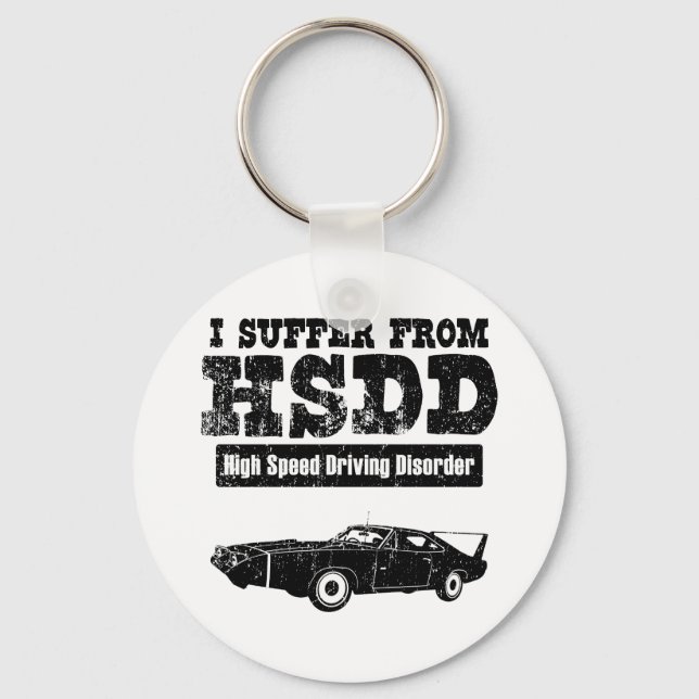 1970 Dodge Charger Daytona Hemi Key Ring (Front)