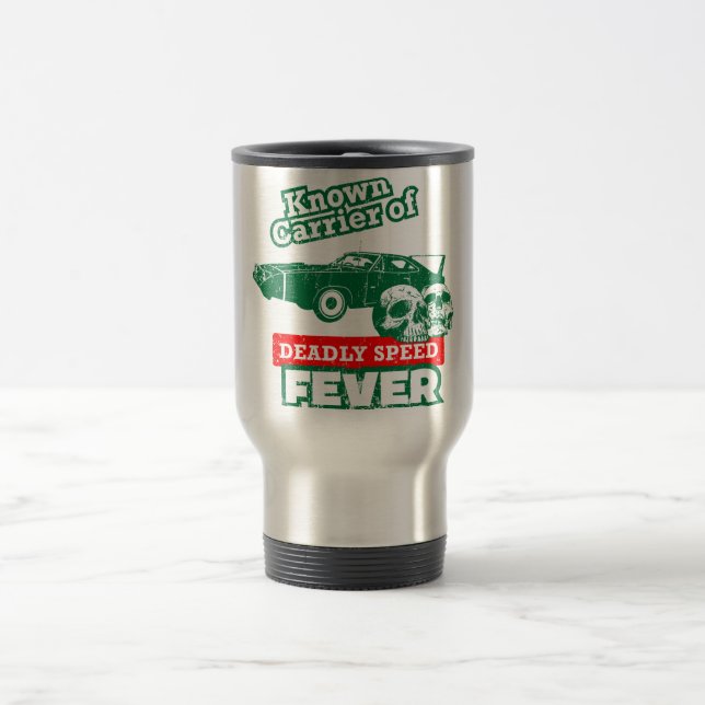 1970 Dodge Charger Daytona Hemi Travel Mug (Center)