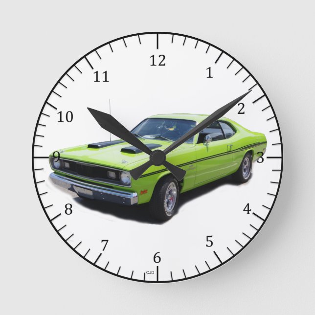 1970 Duster clock (Front)