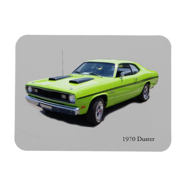 1970 Duster magnet (Horizontal)