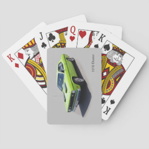 1970 Duster playing cards