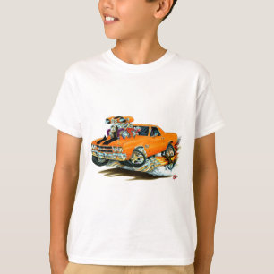 1970 El Camino Orange-Black Truck T-Shirt