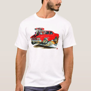 1970 El Camino Red-Black Truck T-Shirt