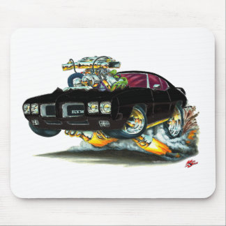 1970 GTO Black Car Mouse Mat