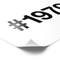 1970 Hashtag 55 Years Birthday Anniversary