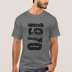 1970 Limited Edition Year Of Birth 1970 Grunge Bir T-Shirt