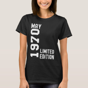 1970 May Happy Birthday Party T-Shirt