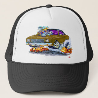 1970 Monte Carlo Brown Car Trucker Hat