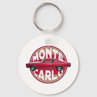 1970 Monte Carlo Red Key Ring