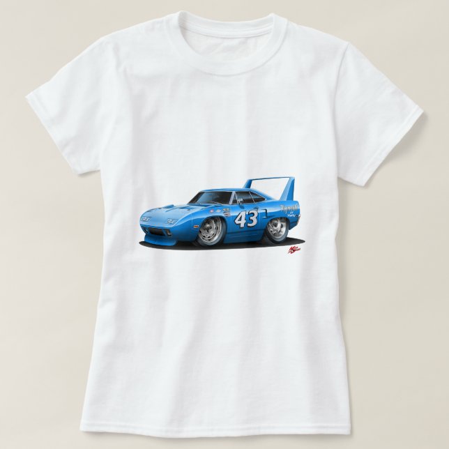 1970 Nascar Superbird Petty T-Shirt (Design Front)