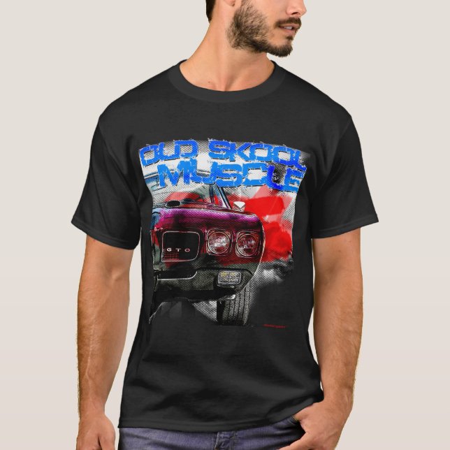 1970 Old Skool Muscle Goat T-Shirt (Front)