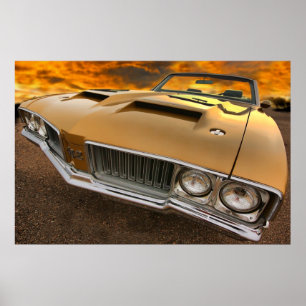 1970 Olds 4-4-2 W-30 Poster