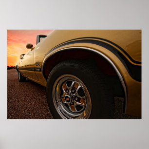 1970 Olds 4-4-2 W-30 Poster