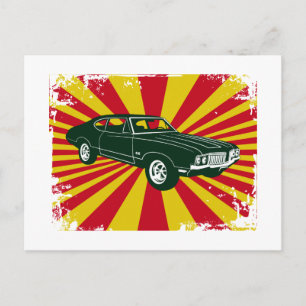 1970 Oldsmobile 442 Postcard