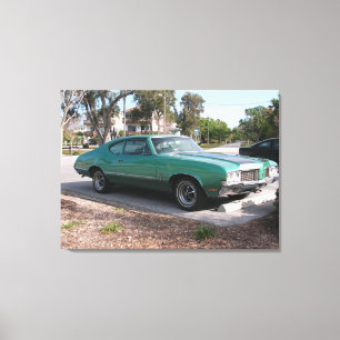 1970 Oldsmobile Cutlass Sport Wrapped Canvas