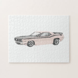1970 Plymouth Barracuda Jigsaw Puzzle
