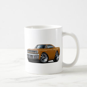 1970 Plymouth GTX Brown Car Coffee Mug