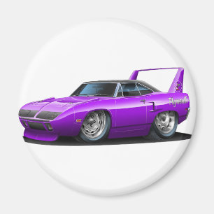 1970 Plymouth Superbird Purple Car Magnet