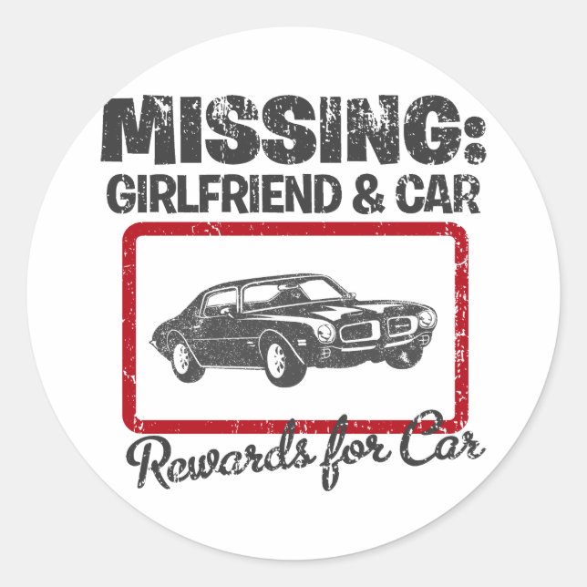 1970 Pontiac Firebird 400 Ram Air Classic Round Sticker (Front)