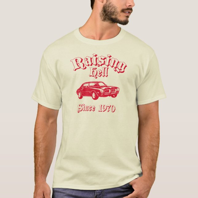 1970 Pontiac Firebird 400 Ram Air T-Shirt (Front)