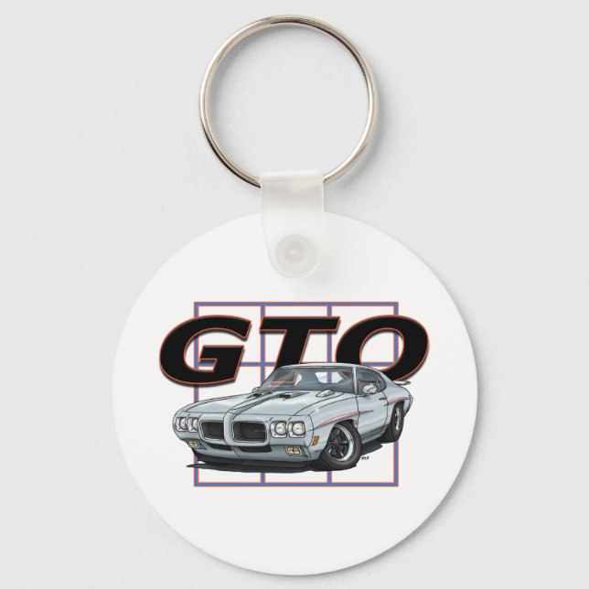 1970 Pontiac GTO Key Ring (Front)