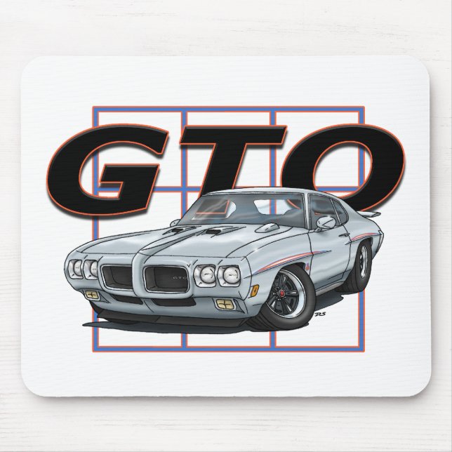 1970 Pontiac GTO Mouse Mat (Front)