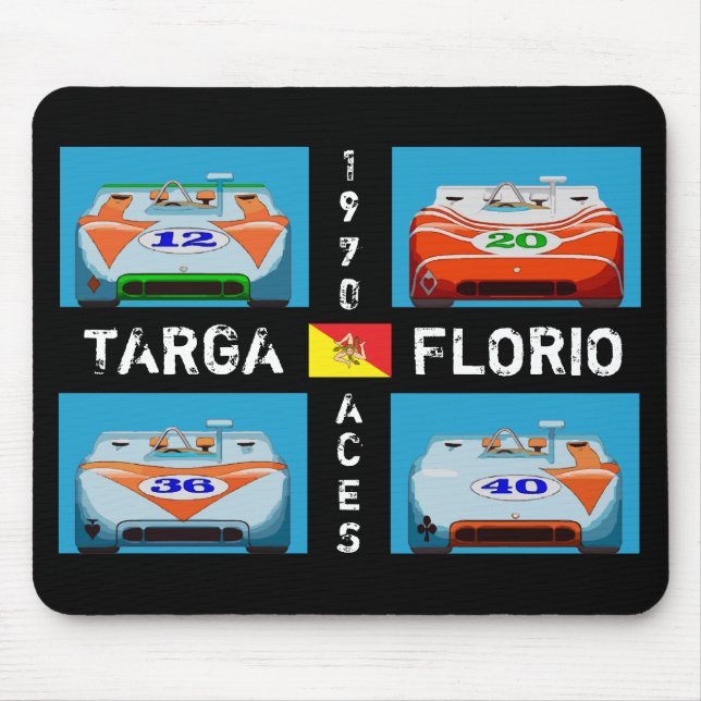 1970 RACING MOUSE MAT (Front)