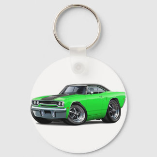 1970 Roadrunner Green-Black Top Key Ring