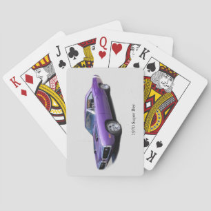 1970 Super Bee playing cards