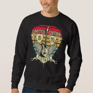 1970 vintage birthday vintage Limited Edition men Sweatshirt