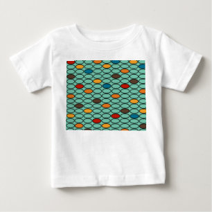 1970s Blue Ovals Baby T-Shirt