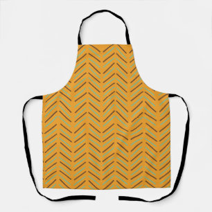 1970s Chevron  Apron