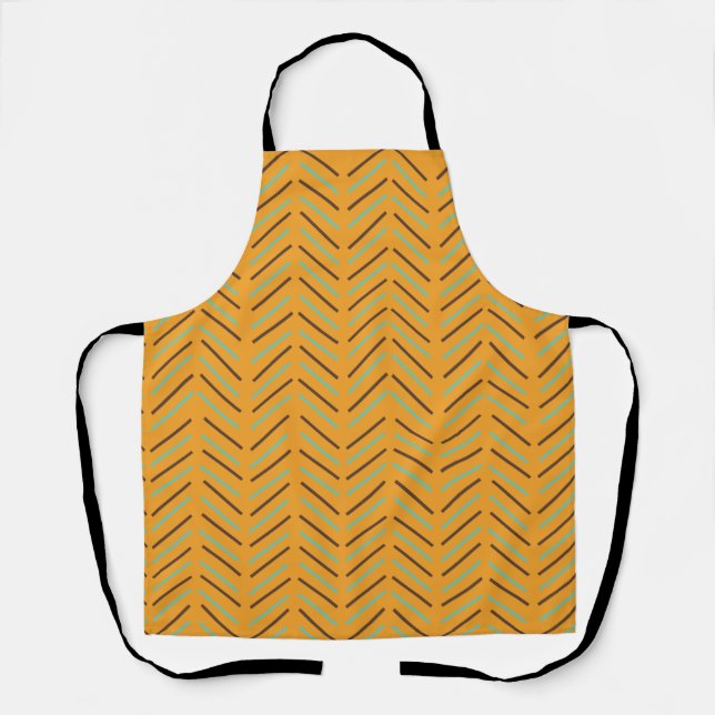 1970s Chevron  Apron (Front)