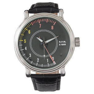 1970s Classic Sports Car Tachometer Watch