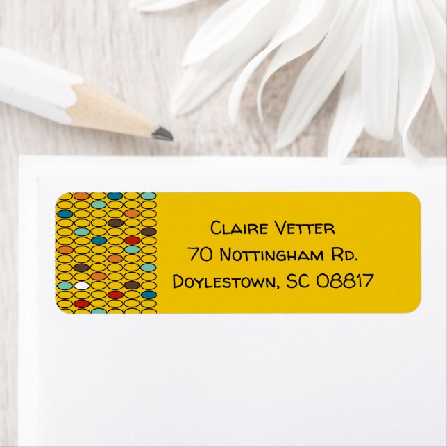 1970s Gold Ovals  (Insitu)