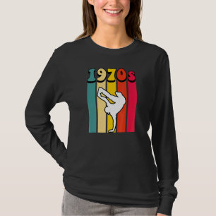 1970s Hip Hop Break Dancing Retro Vintage Back To T-Shirt