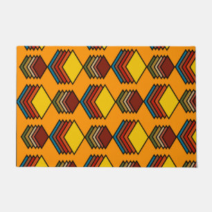 1970s Inspired Diamonds Doormat