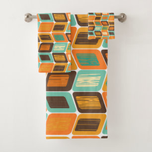 1970s Lean  Bath Towel Set