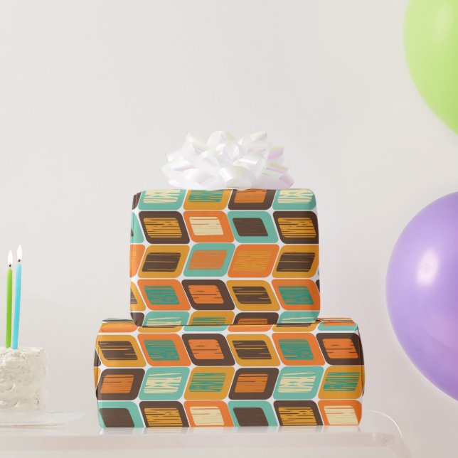 1970s Lean  Wrapping Paper (Party Gifts)