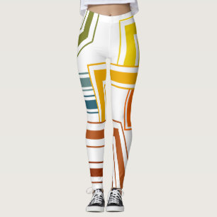 1970s Lines Leggings