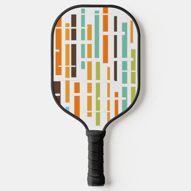 1970s Lines Pickleball Paddle (Front)