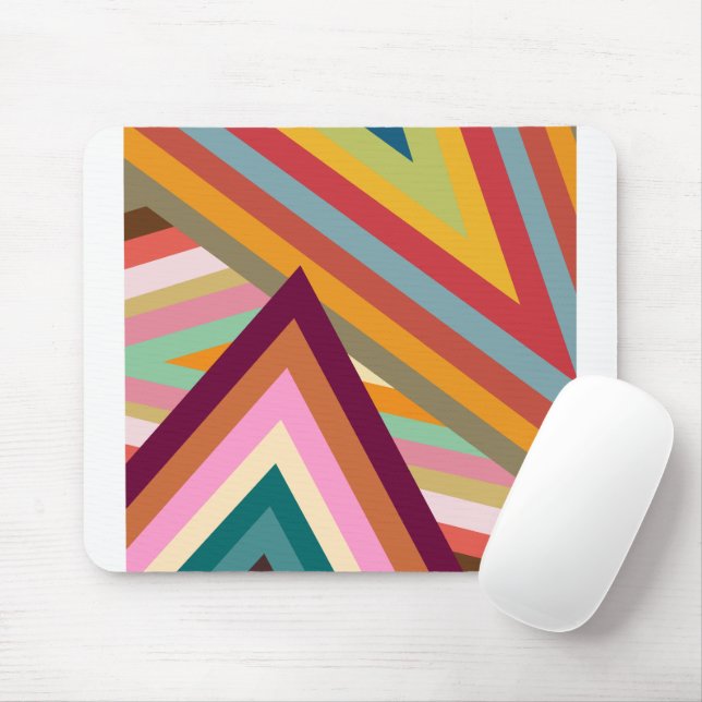 1970s Peaks  Mouse Mat (With Mouse)