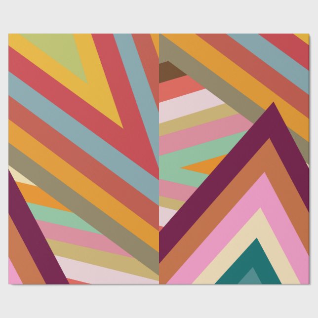 1970s Peaks  Wrapping Paper (Seam)