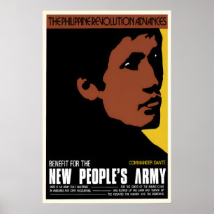 1970s Propaganda Poster New People's Army - The