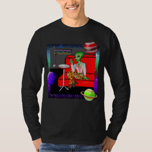 1970's Retro Extraterrestrial in Disco Lounge T-Shirt