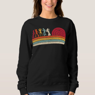 1970's Retro Style Disco Dancing 70s Themed Costum Sweatshirt