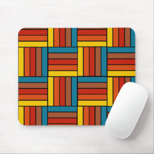 1970s Squares Mouse Mat