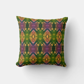 1970's Style Retro Throw Pillow