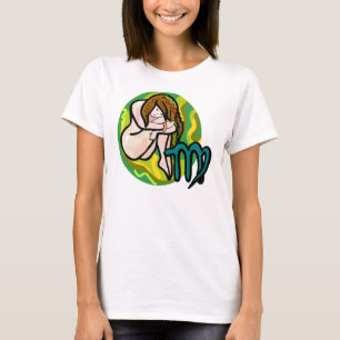 1970s style Virgo with Symbol T-Shirt