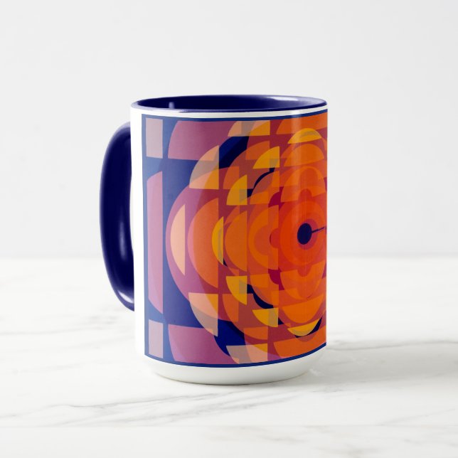 1970s Stylised Logo Combo Mug (Front Left)